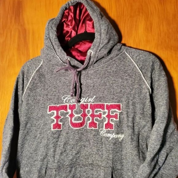 Cowgirl Tuff Pullover Size M- Though Size Label gone underarm to underam… - Picture 3 of 4